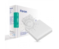 Накладной светодиодный светильник Feron AL709 24W 4000К