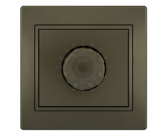 Дімер 500 Вт з фільтром Lezard серія Mira світло-коричневий перламутр 701-3131-116
