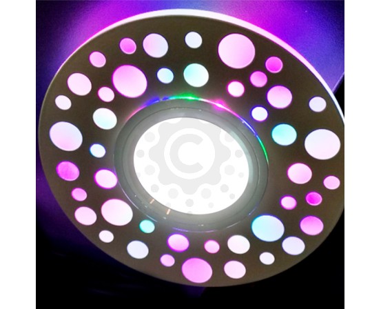 Встраиваемый светильник Feron CD989 с LED RGB подсветкой 6745 фото 1