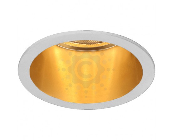 Встраиваемый светильник Feron DL6003 белый золото  6145