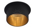 Встраиваемый светильник Feron DL6005 черный золото  6146