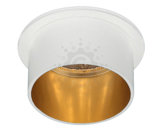 Встраиваемый светильник Feron DL6005 белый золото  6147