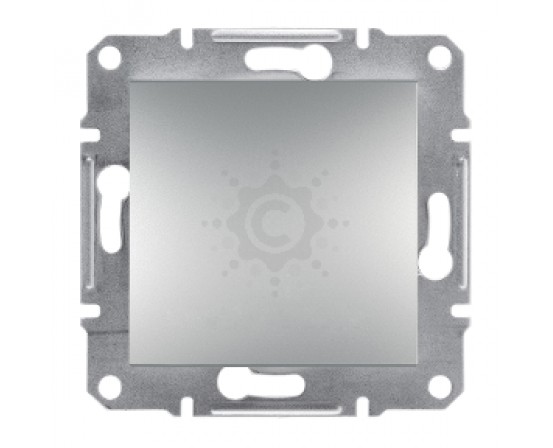 Переключатель Schneider Electric серия Asfora 1-клавишный перекрестный самозажимные контакты, алюминий (Распродажа) EPH0500161