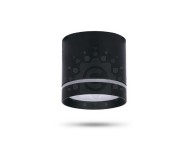 Накладной неповоротный светодиодный светильник Feron AL543 7W черный