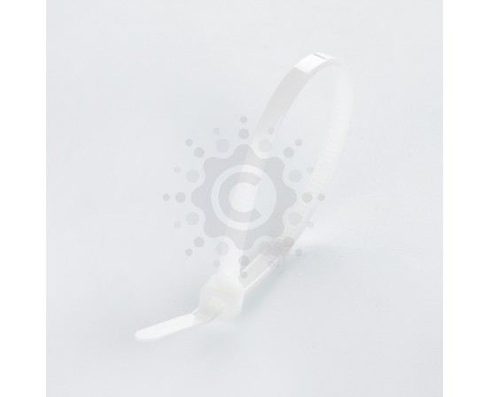 Хомут пластиковый 3,6x200 белый (100 шт.) (универсальный) APRO CT-W36200