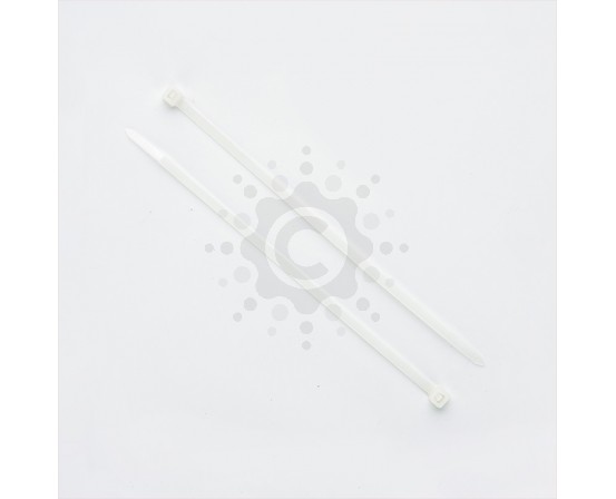 Кабельная стяжка многоразовая 5*400 белая (пач. 100 штук) APRO STM-W5400 фото 4