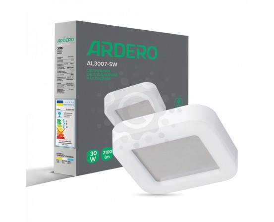 Світлодіодний світильник Ardero AL3007-SW 30W 5000К IP65 білий 8069