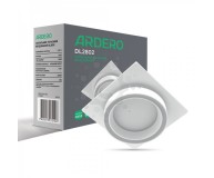Вбудований неповоротний світильник Ardero DL2802 GX53 білий