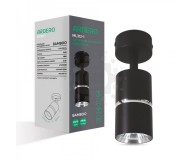 Накладной поворотный светильник Ardero ML312-1 BAMBOO GU10 черный+хром