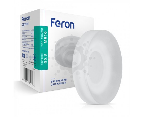Вбудований світильник Feron CD1901 7337 фото 1