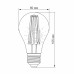 LED лампа TITANUM  Filament A60 7W E27 2200K бронза TLFA6007272A фото 2