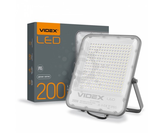 LED прожектор VIDEX PREMIUM F2 200W 5000K VL-F2-2005G
