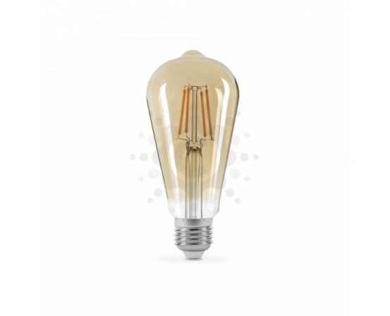 LED лампа TITANUM  Filament ST64 6W E27 2200K  бронза TLFST6406272A фото 2