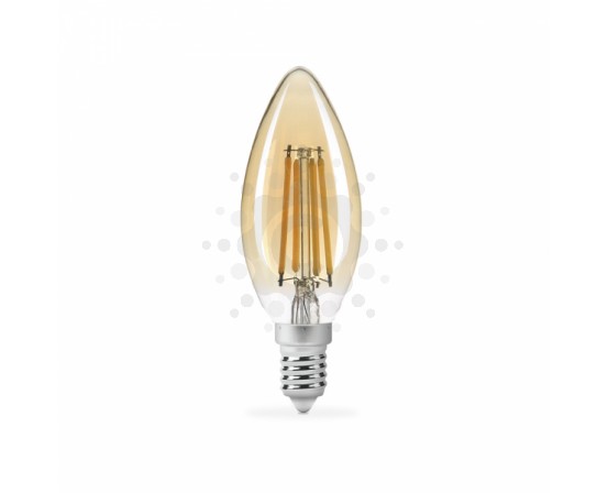 LED лампа TITANUM  Filament C37 4W E14 2200K бронза TLFC3704142A фото 1
