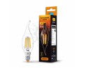 LED лампа VIDEX Filament C37Ft 6W E14 4100K VL-C37Ft-06144