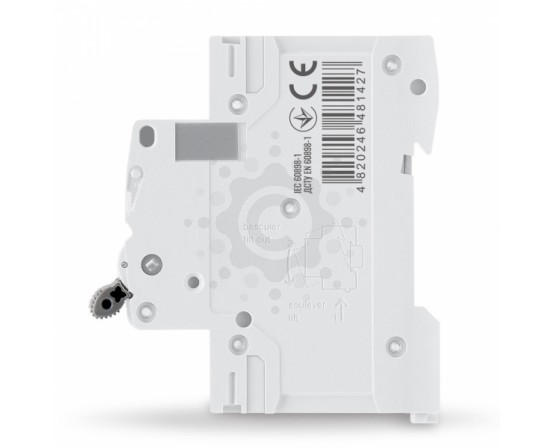 Автоматичний вимикач RS6 1п 40А 6кА С VIDEX RESIST VF-RS6-AV1C40 фото 2