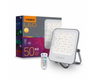 LED прожектор VIDEX 50W RGB 220V (VL-F3-50-RGB) (20шт/ящ)