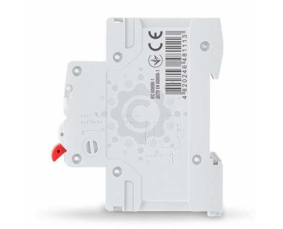 Автоматический выключатель RS4 1п 16А С 4,5кА VIDEX RESIST VF-RS4-AV1C16 фото 2