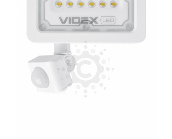 LED прожектор VIDEX F2e 20W 5000K з датчиком руху та освітленості VL-F2e205W-S фото 3