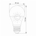 LED лампа VIDEX  A60e 12W E27 4100K VL-A60e-12274 фото 1