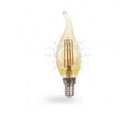 Світлодіодна лампа Feron LB-59 золото 4W E14 2200K