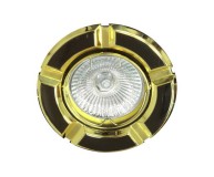 Встраиваемый светильник Feron 098Т MR-16 черный золото