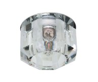 Встраиваемый светильник Feron JD101 прозрачный хром