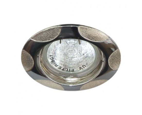 Встраиваемый светильник Feron 156Т MR-16 хром серебро 1798