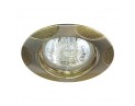 Встраиваемый светильник Feron 156Т MR-16 матовое серебро золото 1796