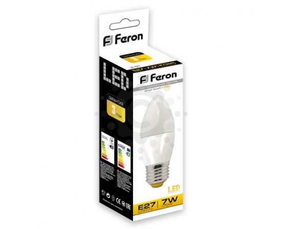 Світлодіодна лампа Feron LB-97 7W E27 2700K 4497 фото 1