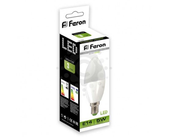 Світлодіодна лампа Feron LB-97 5W E14 4000K 4704 фото 1