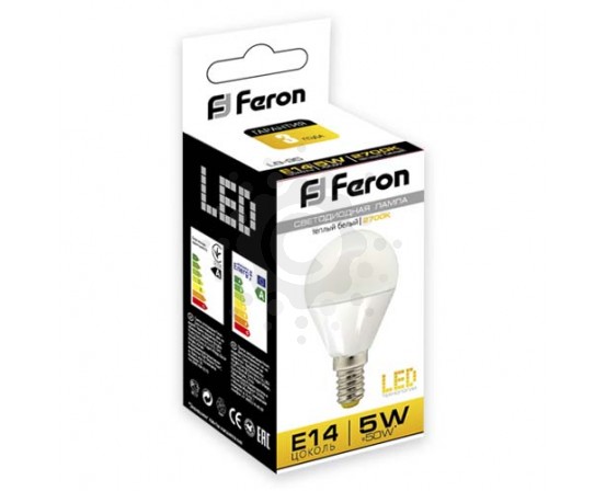 Світлодіодна лампа Feron LB-95 5W E14 2700K 4746 фото 1