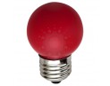 Светодиодная лампа Feron LB-37 1W E27 красная 4585