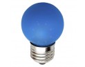 Светодиодная лампа Feron LB-37 1W E27 синяя 4583