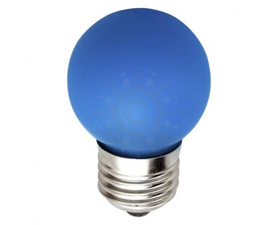 Світлодіодна лампа Feron LB-37 1W E27 синя 4583