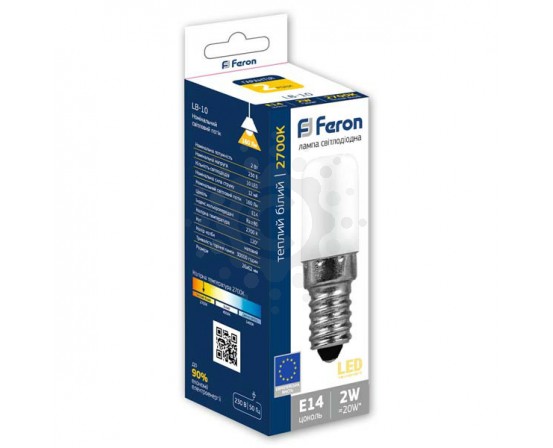 Світлодіодна лампа Feron LB-10 2W E14 2700K 4711 фото 1