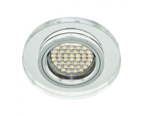Встраиваемый светильник Feron 8060-2 с LED подсветкой  4535