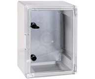 Шкаф ударопрочный из АБС-пластика E.NEXT  e.plbox.250.330.130.tr, 250х330х130мм, IP65 с прозрачной дверцей