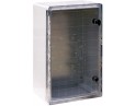 Шкаф ударопрочный из АБС-пластика E.NEXT  e.plbox.400.600.200.tr, 400х600х200мм, IP65 с прозрачной дверцей CP5015