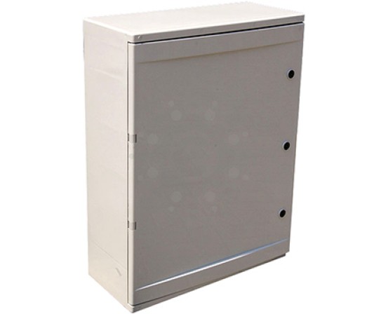 Шкаф ударопрочный из АБС-пластика E.NEXT  e.plbox.210.280.130.8m.blank, 210х280х130мм, IP65 с панелью под 8 модулей CP5101