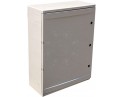 Шкаф ударопрочный из АБС-пластика E.NEXT  e.plbox.400.500.175.54m.blank, 400х500х175мм, IP65 с панелью под 54 модуля CP5104