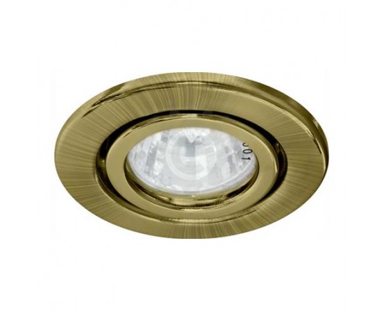 Встраиваемый светильник Feron DL11 античное золото 3487