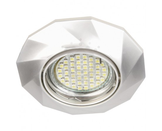 Встраиваемый светильник Feron DL6021 жемчужное серебро (Распродажа) 5417