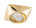 Встраиваемый светильник Feron DL6046 золото 5420