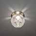 Встраиваемый светильник Feron JD175 прозрачный матовый золото 3837 фото 1