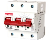 Модульный автоматический выключатель E.NEXT  e.industrial.mcb.150.3.D80, 3р, 80А, D, 15кА