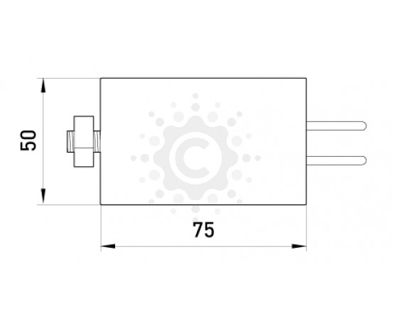 Кондeнсатор E.NEXT  capacitor.50, 50 мкФ l0420006 фото 1