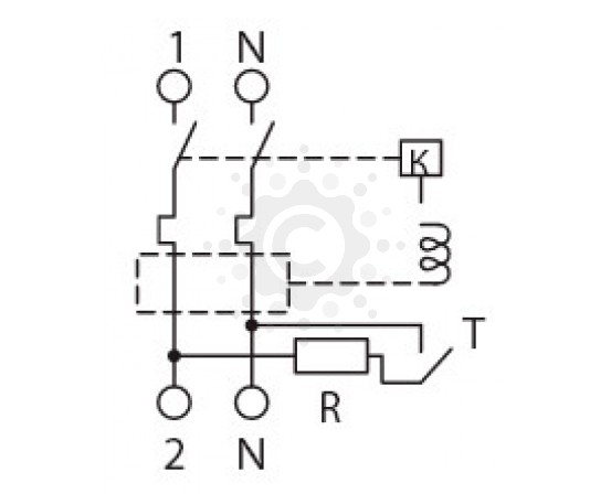 Выключатель дифференциального тока E.NEXT  e.rccb.pro.2.16.10, 2р, 16А, 10мА p003001 фото 2