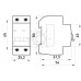 Модульный автоматический выключатель E.NEXT  e.mcb.pro.60.2.B 10 new, 2р, 10А, В, 6кА, new p041016 фото 1