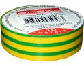 Изолента E.NEXT  e.tape.pro.10.yellow-green из самозатухающего ПВХ, желто-зелена (10м) p0450007